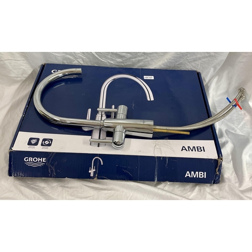 131 - BOXED GROHE AMBI KITCHEN MIXER TAP - NOTE TAP ONLY NO FITTINGS