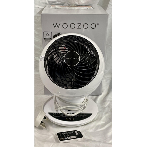 139 - BOXED WOOZOO CIRCULATOR DESK FAN WITH R/C