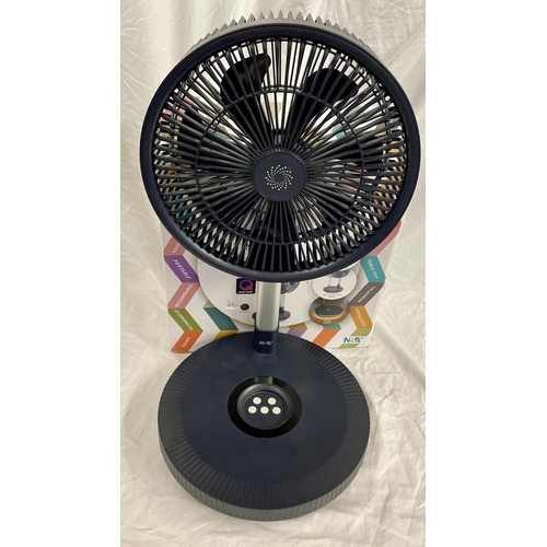 142 - BOXED NSA THE ULTIMATE FOLD-AWAY MULTI-POSITION OSCILLATING FAN