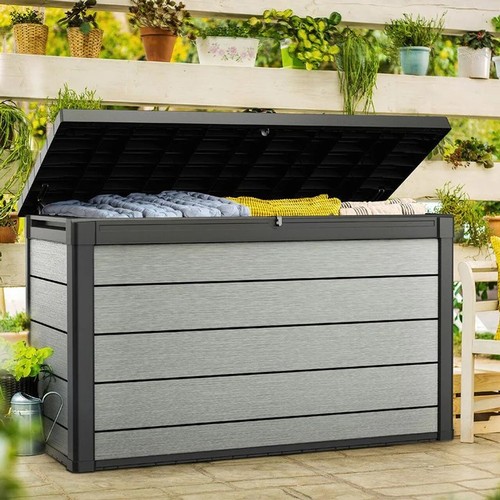 242 - BOXED KETER CORTINA 200 GAL. OUTDOOR STORAGE BOX - 757L