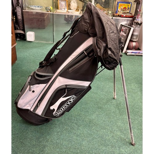 66 - SLAZENGER V SERIES STANDING GOLF BAG