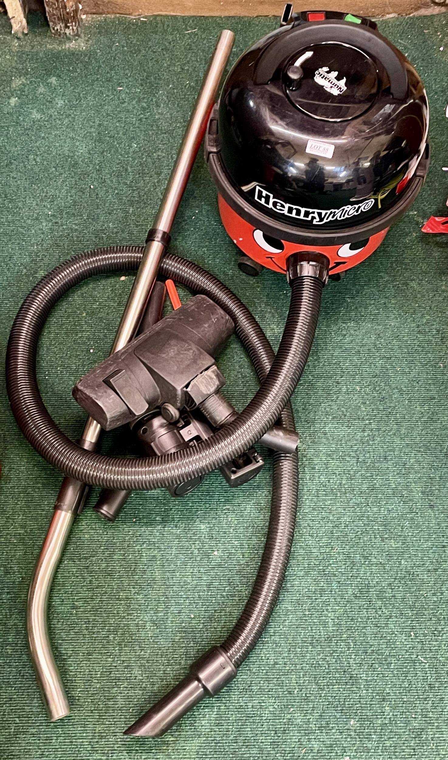 HENRY MICRO VACUUM CLEANER HVR 200M WITH ACCESSORIES