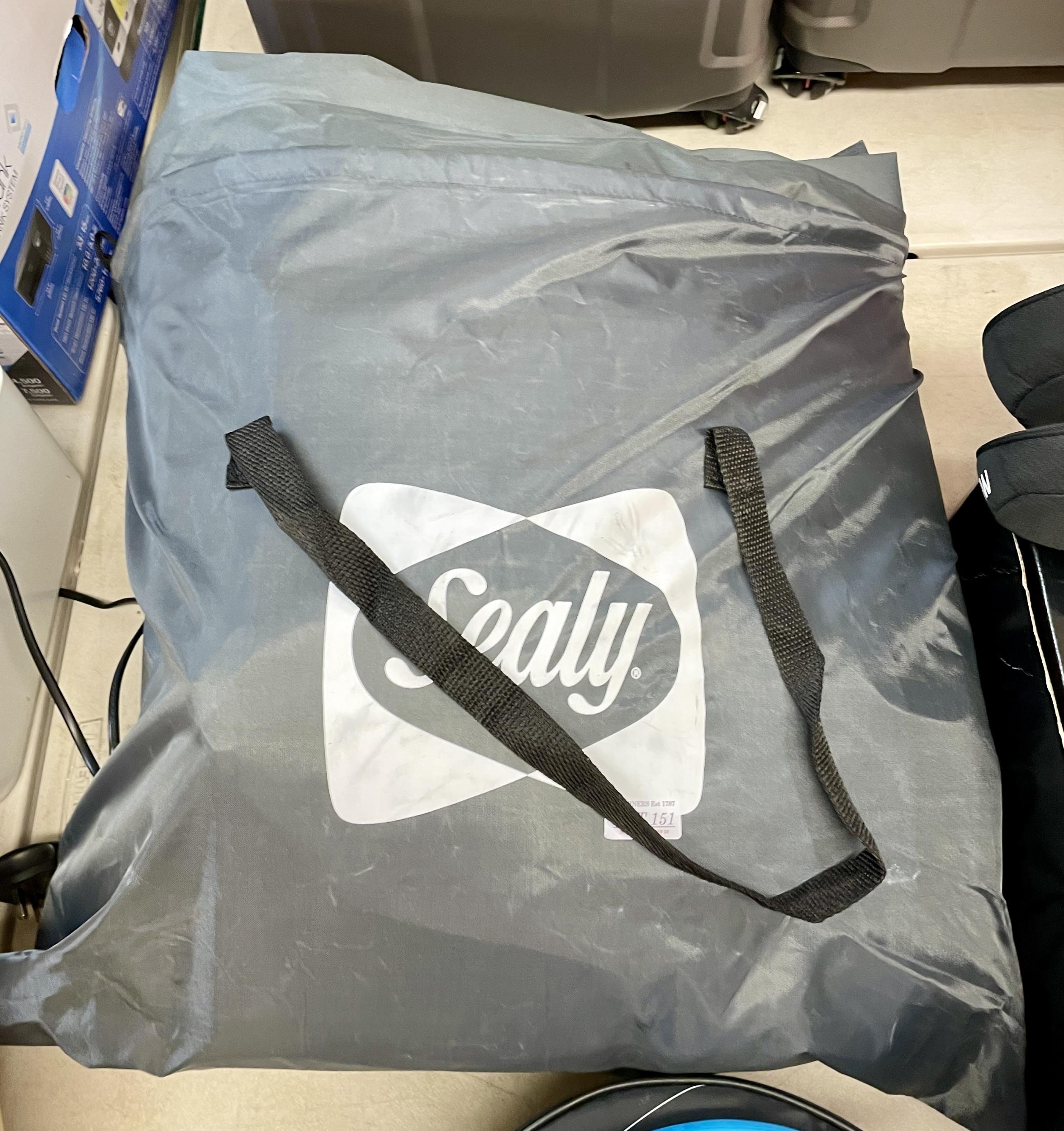 SEALY QUEEN SIZE INFLATABLE MATTRESS WITH BUILT IN PUMP