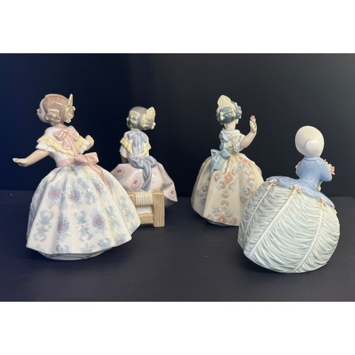 285 - CARMERSITA 5373 LLADRO,
LOLITA 5372 LLADRO, PETITE MAIDEN 5383 LLADRO, TERESITA 5375 LLADRO