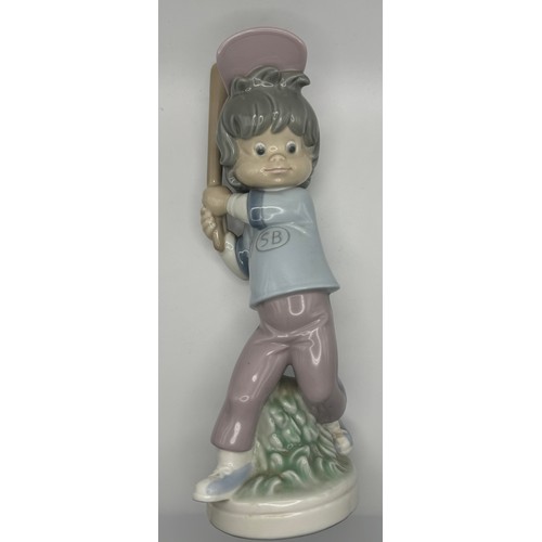 291 - BILLY THE BASEBALL PLAYER 5137 LLADRO