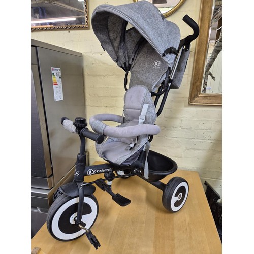 158A - KINDERKRAFT PUSH AND STEER TRIKE IN GREY