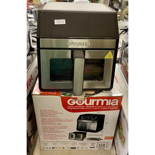 84 - BOXED GOURMIA 7.6L DIGITAL AIRFRYER WITH EASY CLEAN TRAY