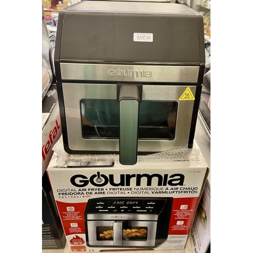 85 - BOXED GOURMIA 7.6L DIGITAL AIRFRYER WITH EASY CLEAN TRAY