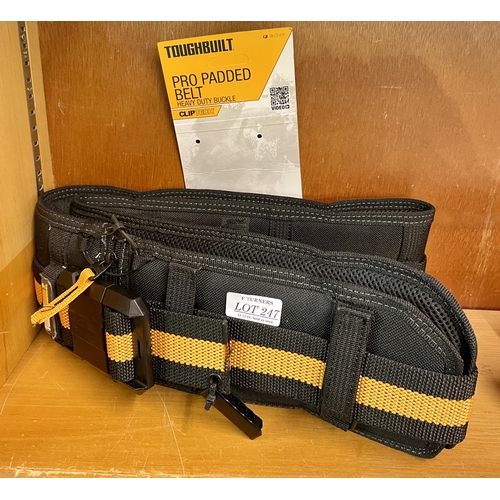 247 - A  CLIPTECH TOUGHBUILT PRO PADDED HEAVY DUTY BUCKLE BELT