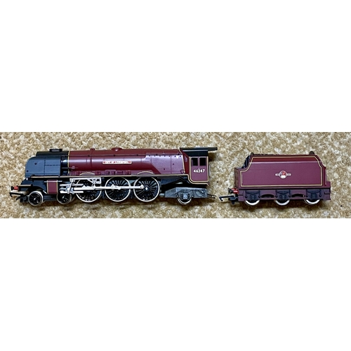 266 - HORNBY CITY OF LIVERPOOL CORONATION CLASS 462 LOCOMOTIVE AND TENDER, BR MAROON