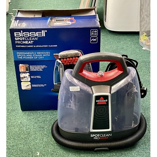 120 - BOXED BISSELL SPOT CLEAN PRO PORTABLE CARPET/UPHOLSTERY WASHER