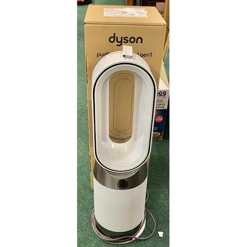 125 - BOXED DYSON PURIFIER HOT AND COOL GEN 1 BLADELESS FAN/HEATER WITH R/C