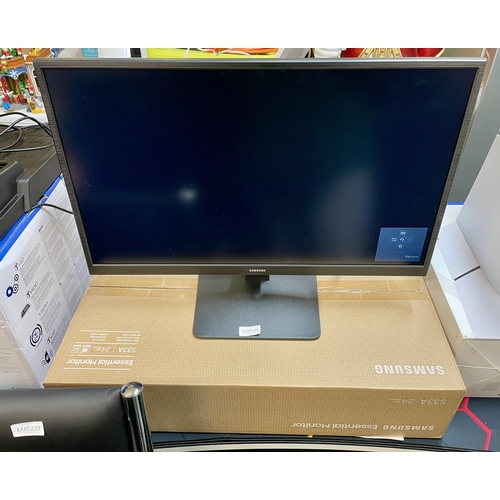 230 - BOXED Samsung S24A336NHU - S33A Series - LED monitor - Full HD (1080p) - 24