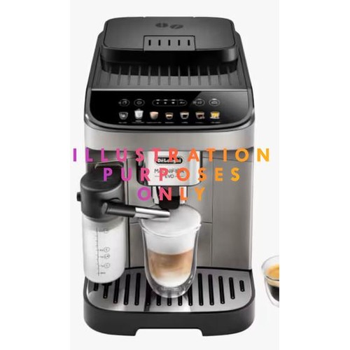 96 - DE'LONGHI MAGNIFICA ECAM 290.83 BEAN TO CUP TB MAX FULLY AUTOMATIC COFFEE MACHINE -TITANIUM/BLACK - ... 