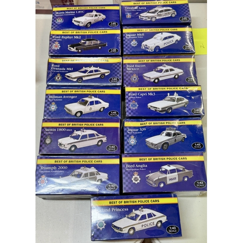 283 - ATLAS EDITIONS MODEL CARS: Atlas Editions 4650127 Ford Capri Mk3 - Sussex Police Atlas Editions 4650... 