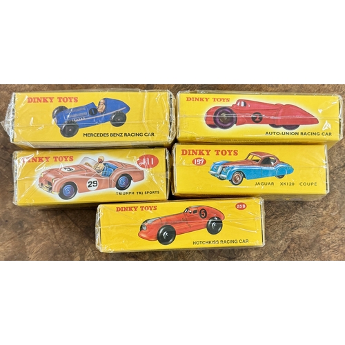 296 - ATLAS MODEL CARS - DINKY REPRODUCTIONS: VINTAGE RACING CARS: i. Atlas Editions 4659120 Auto-Union ra... 