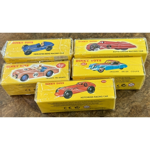 296 - ATLAS MODEL CARS - DINKY REPRODUCTIONS: VINTAGE RACING CARS: i. Atlas Editions 4659120 Auto-Union ra... 