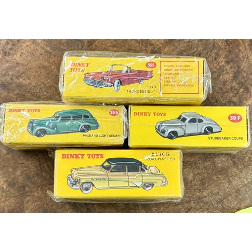 297 - ATLAS EDITIONS MODEL CARS - DINKY REPRODUCTIONS: i. Atlas Editions 4659104 4659104 - Ford Thunderbir... 