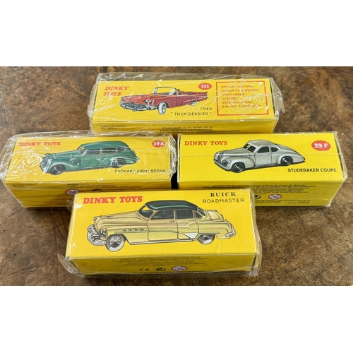 297 - ATLAS EDITIONS MODEL CARS - DINKY REPRODUCTIONS: i. Atlas Editions 4659104 4659104 - Ford Thunderbir... 