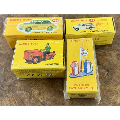 298 - ATLAS EDITIONS MODEL CARS - DINKY REPRODUCTION: i.Atlas Editions 4659114 Morris Oxford - Dinky 159, ... 