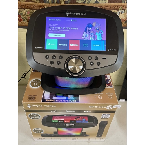 Machine à Karaoké Portable Singing Machine Wi-Fi - Écran Tactile 10,1 Pouces