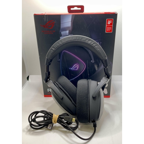 17 - BOXED ROG DELTA S RGB QUAD -DAC GAMING HEADSET - IDEAL FOR PLAYSTATION 5 ETC.