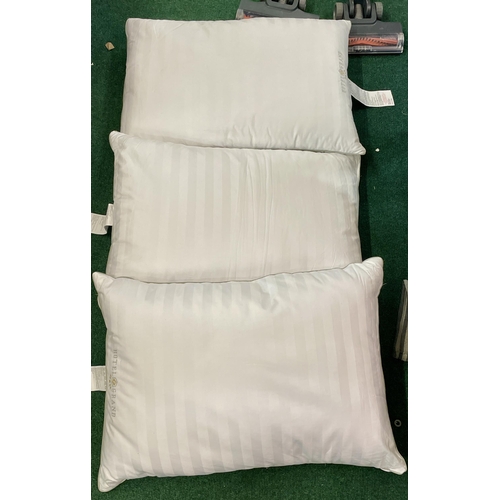 69 - SET OF THREE HOTEL GRAND DOWN FILLED PILLOWS - LOOSE PACK