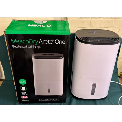63 - BOXED MEACO ARETE ONE 18L DEHUMIDIFIER