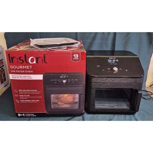 80 - BOXED INSTANT GOURMET 13L ROTISSERIE AIR FRYER WITH SLIDE OUT TRAYS