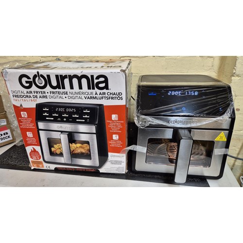 83 - BOXED GOURMIA 7.6L DIGITAL AIR FRYER WITH EASY CLEAN TRAY