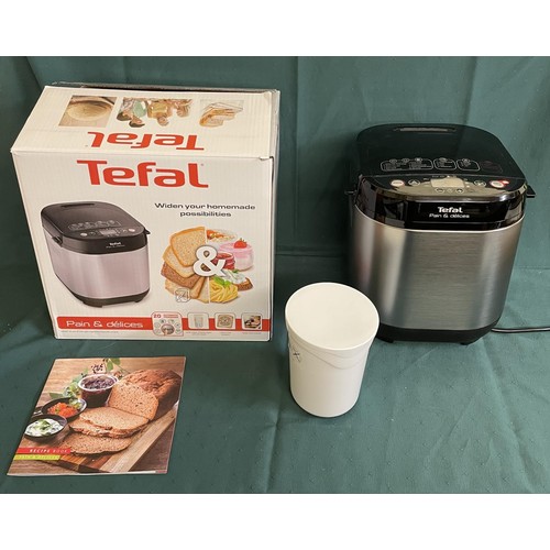 100 - BOXED TEFAL PAIN AND DELICES YOGHURT, BREAD AND CAKE MAKER