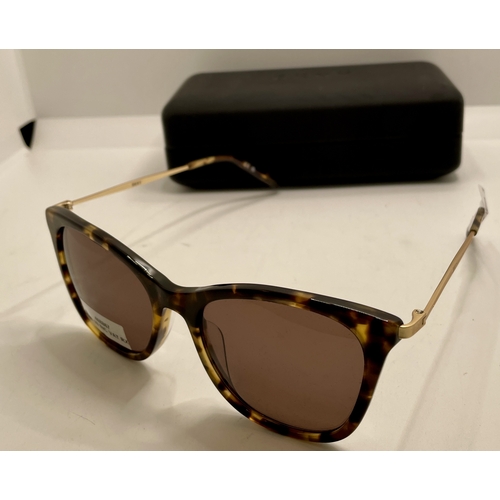 30 - PAIR OF DKNY TORTOISESHELL STYLE SUNGLASSES - DK711S WITH ORIGINAL CASE