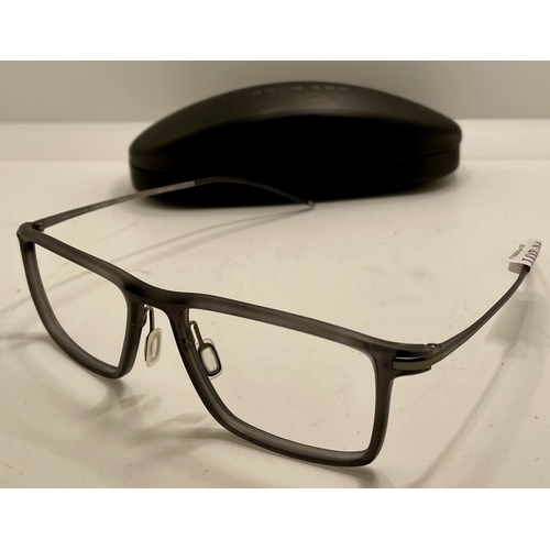 34 - PAIR OF PORSCHE DESIGN TITANIUM SPECTACLE FRAMES P8363 WITH ORIGINAL CASE