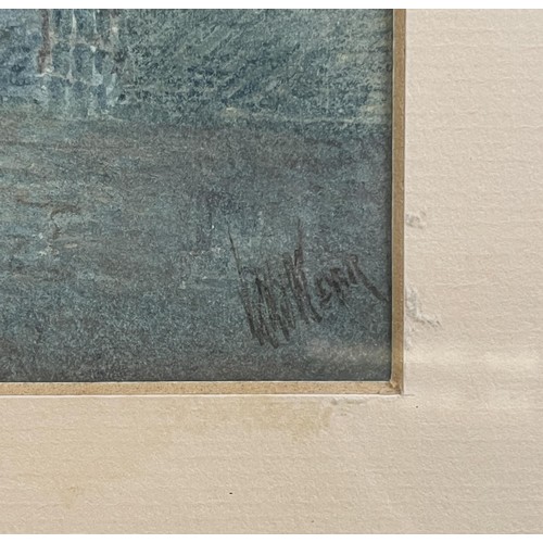 362 - X2 FRAMED EDINBURGH INTEREST WATERCOLOURS, ONE MARKED 'ROYAL HIGH SCHOOL CALTON HILL'AND SIGNED TO B... 