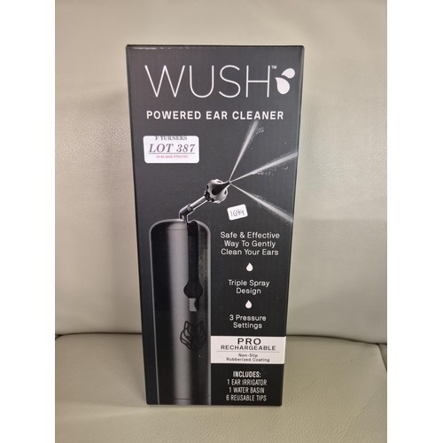 387 - BOXED WUSH POWERED EAR CLEANER A/NEW