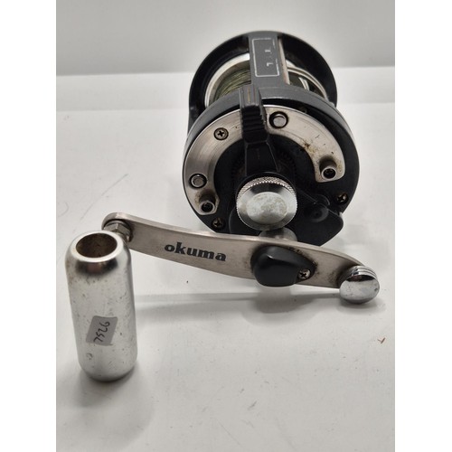 405 - Okuma Titus T10L Long Drag Boat Reel (Fishing)