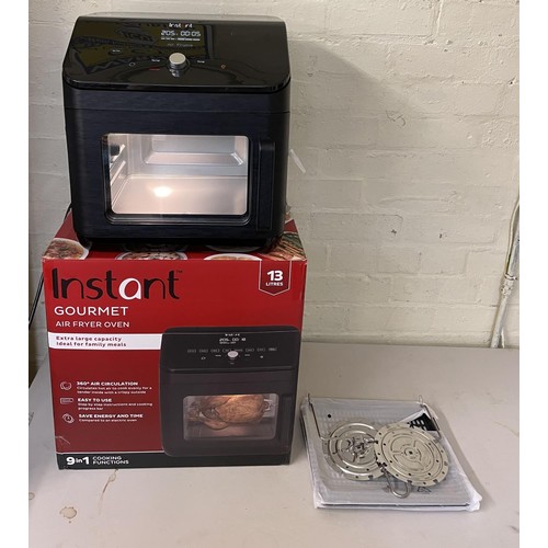 63 - BOXED INSTANT GOURMET 13L ROTISSERIE AIR FRYER WITH SLIDE OUT TRAYS