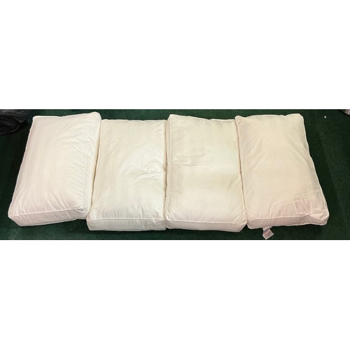 85 - SET OF 4 SNUGGLE DOWN LUXURY SIDE SIDE SLEEPER PILLOWS - LOOSE PACK
