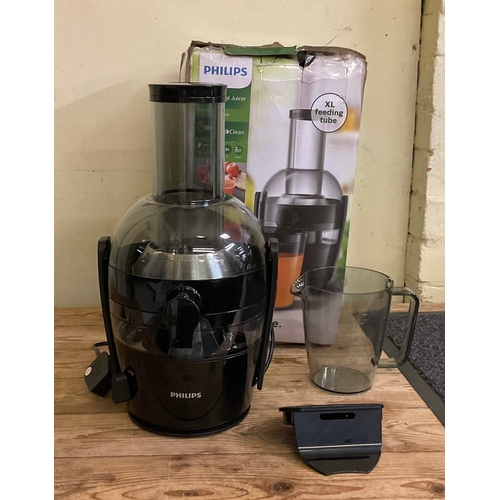 102 - BOXED PHILIPS CENTRIFUGAL JUICER WITH PARTS