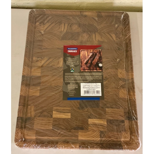 107 - PACKAGED TRAMONTINA CHURRASCO CUTTING BOARD