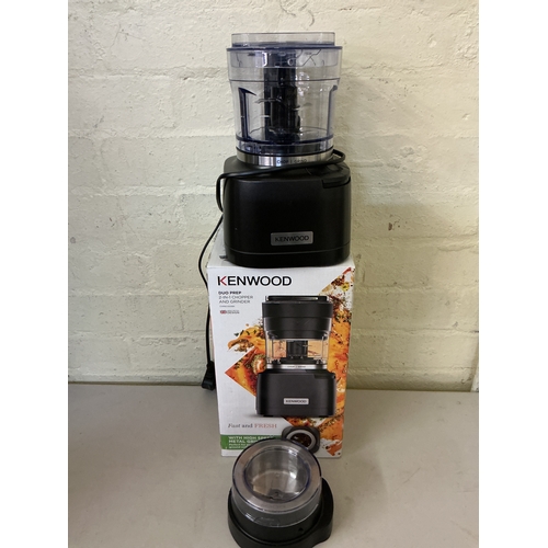 109 - BOXED KENWOOD DUO PREP 2 IN 1 CHOPPER AND GRINDER