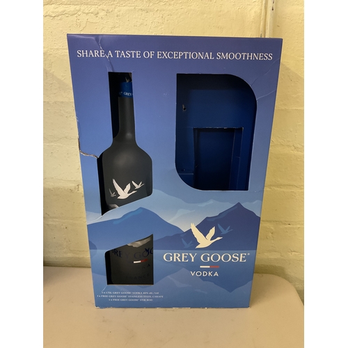 1 - BOXED 1.75L GREY GOOSE VODKA (NO GREY GOOSE CARAFE)