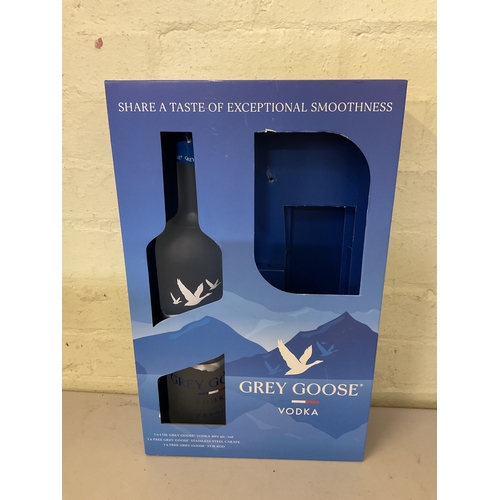 2 - BOXED 1.75L GREY GOOSE VODKA (NO GREY GOOSE CARAFE)
