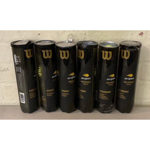 43 - A PACKAGED SET OF 23 WILSON US OPEN TENNIS BALLS
