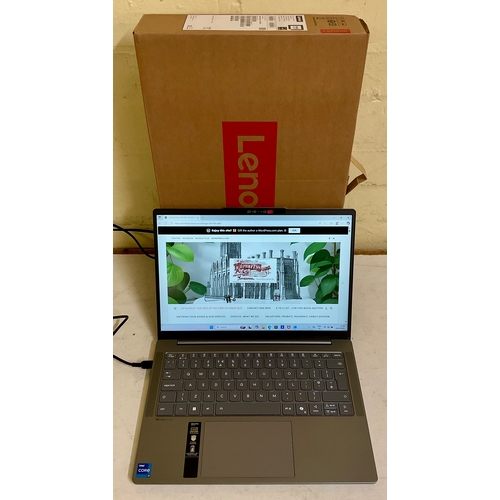 52 - BOXED LENOVO IDEAPAD SLIM 5 IN LUNAR GREY SPECS: INTEL I7 CPU, 24GB RAM, 512GB SSD, 14” DISPLAY WITH... 