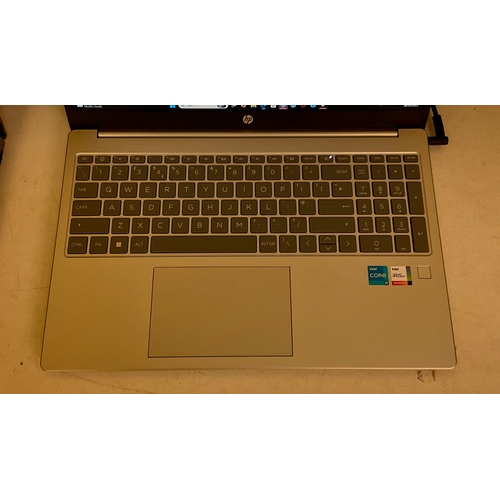 53 - BOXED HP 15.6” 15-FD0000 SPECS: INTEL I5 CPU, 512GB SSD, 16GB DDR4 RAM, FINGERPRINT UNLOCK IN SILVER... 