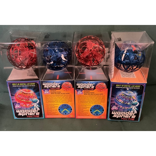 SET OF 4 WONDER SPHERE MINI PRO’S - 2X BLUE 2X RED