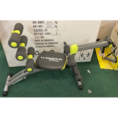 WONDER CORE AB AND CORE TRAINER BENCH
