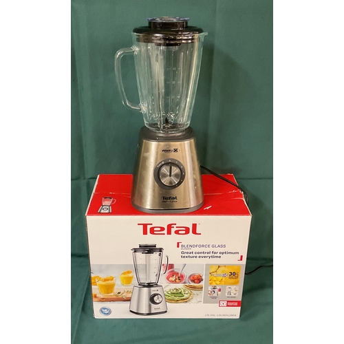 116 - BOXED TEFAL BLENDFORCE GLASS BLENDER 1.75L - NOTE SIGNS OF SLIGHT PREVIOUS USEAGE