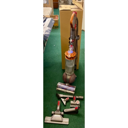 182 - DYSON ANIMAL BALL UPRIGHT VACUUM CLEANER WITH ACCESSORIES - PREVIOUS USAGE